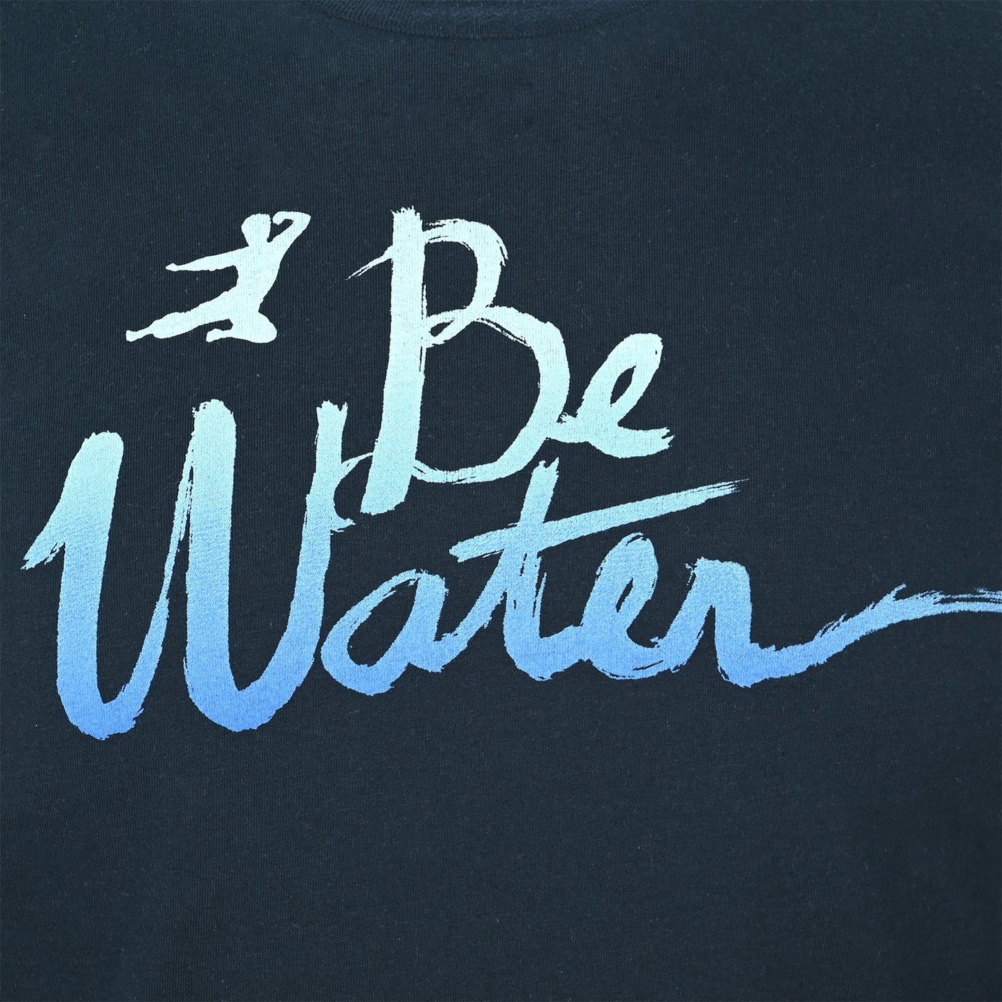 Be Water Gradient Script T-shirt