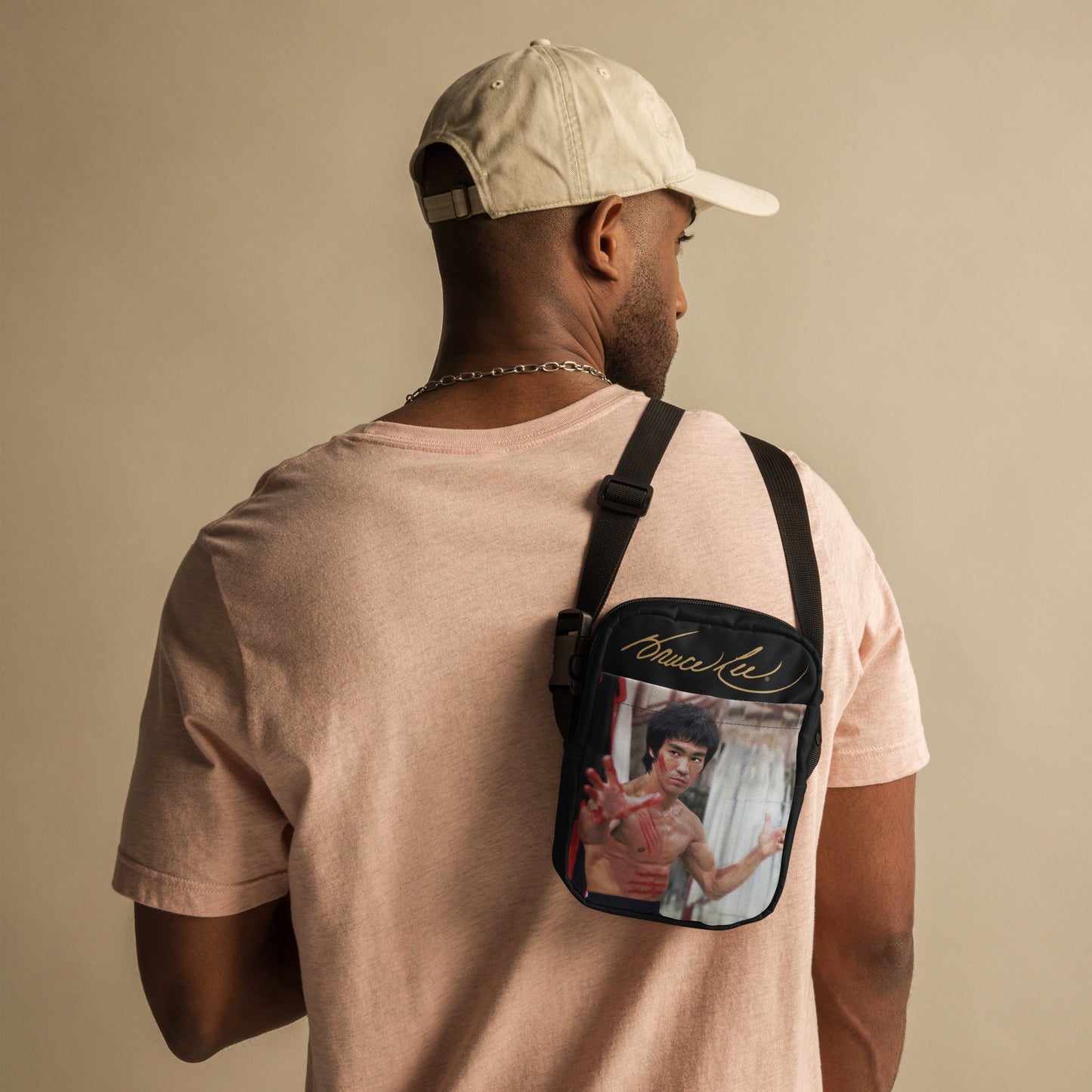 Signature Dragon Crossbody Utility Bag