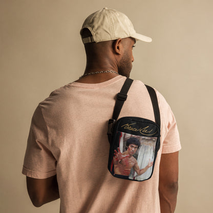 Signature Dragon Crossbody Utility Bag