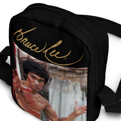 Signature Dragon Crossbody Utility Bag