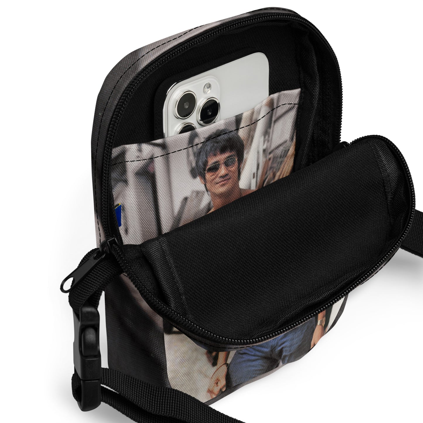 Bruce Medallion Crossbody Utility Bag