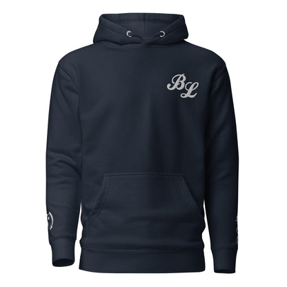 BL Script Embroidered Pullover Hoodie
