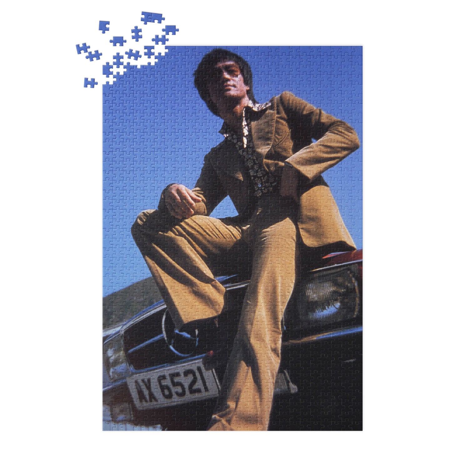 Car Lean 1,000 pcs Jigsaw Puzzle