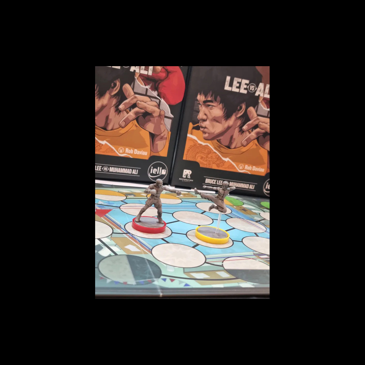 Lee vs Ali Unmatched Board Game