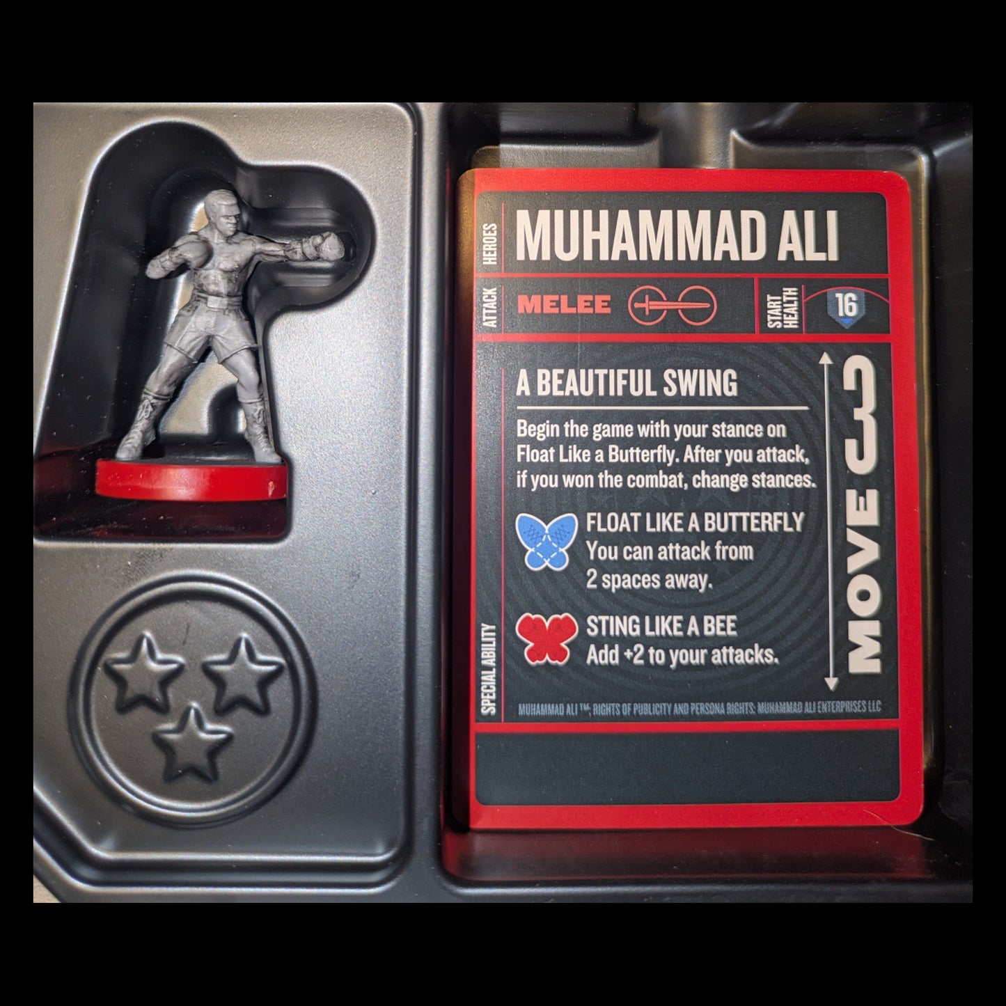 Lee vs Ali Unmatched Board Game