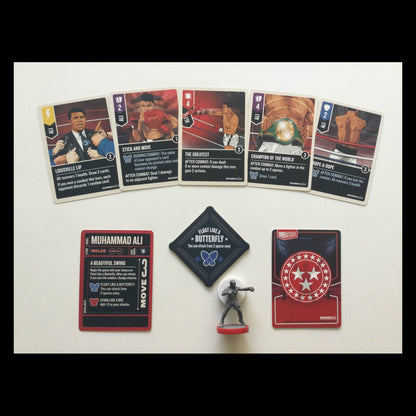 Lee vs Ali Unmatched Board Game