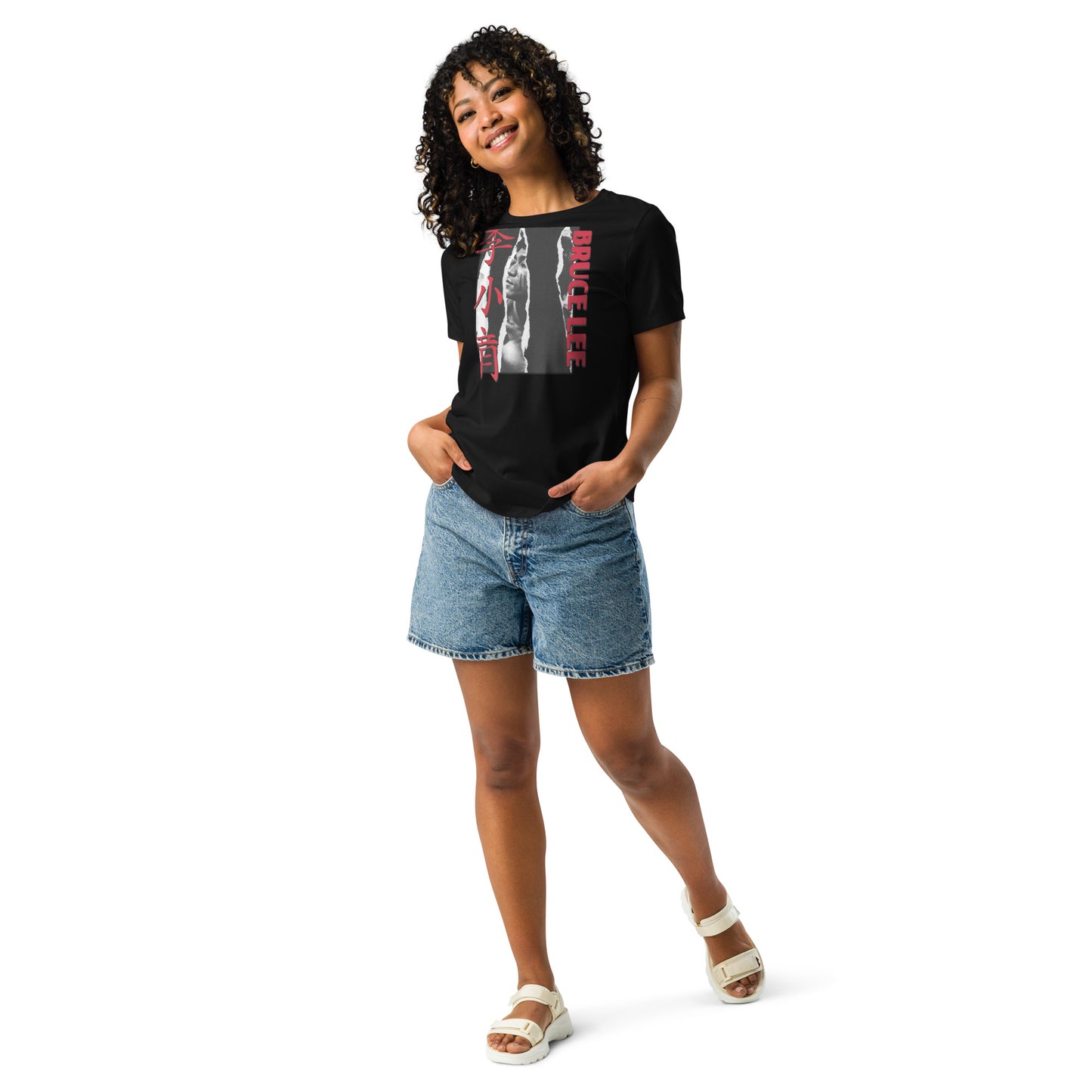 Lee LIttle Dragon Bruce Women's T-Shirt