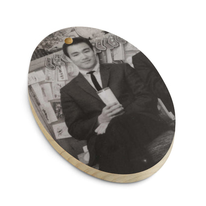 Holiday Suit Wooden Ornament